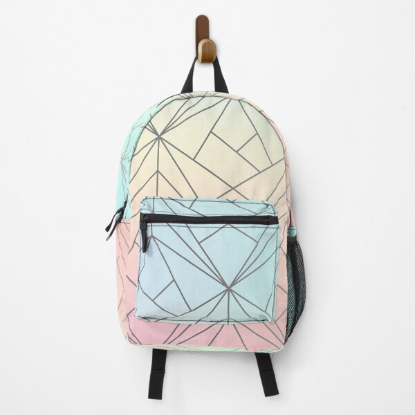 Item preview, Geometric Silver Pattern on Pastel Gradient designed and sold by Vic Torys ☆.