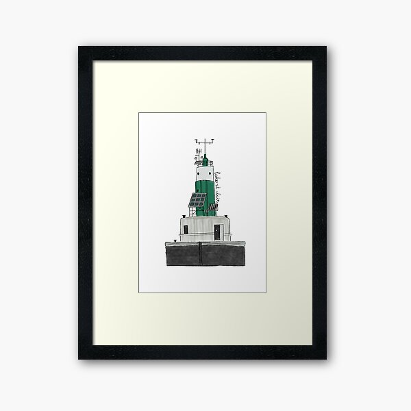 Lake St Clair Lighthouse Framed Art Print