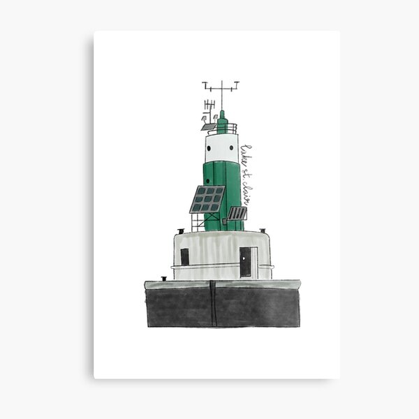 Lake St Clair Lighthouse Metal Print