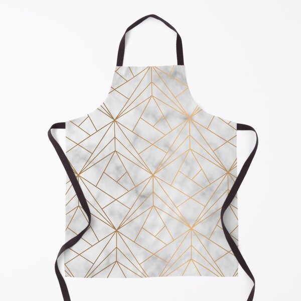Item preview, Geometric Gold Pattern on Marble Texture designed and sold by Vic Torys ☆.