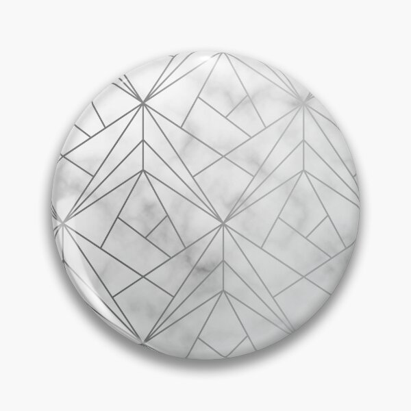 Item preview, Geometric Silver Pattern on Marble Texture designed and sold by Vic Torys ☆.