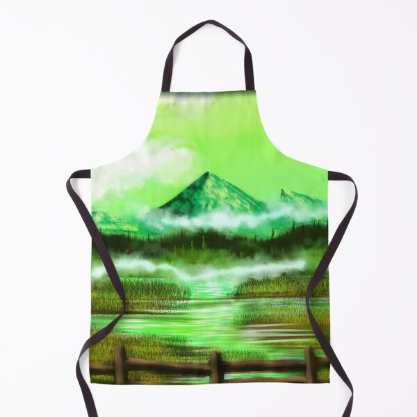 Item preview, The Mighty Green Mountain with Fields of Grass designed and sold by SereneAmity.