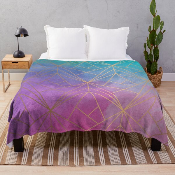 Item preview, Watercolor Geometric Gold Pattern Art designed and sold by Vic Torys ☆.