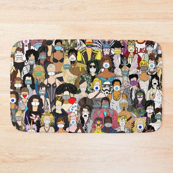 Item preview, Face Mask Detour Party designed and sold by NOTSNIW ART.