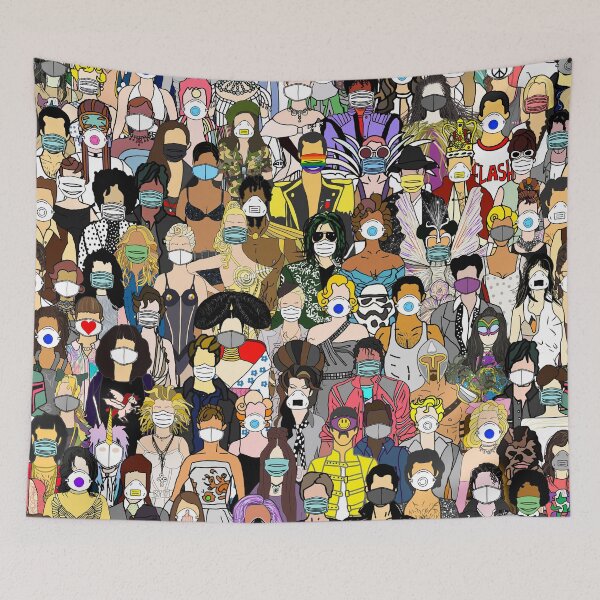 Item preview, Face Mask Detour Party designed and sold by NOTSNIW ART.