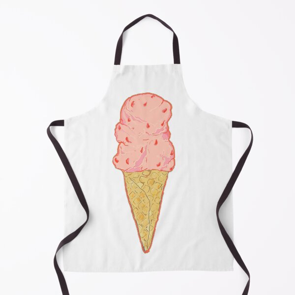 Item preview, Strawberry Ice Cream Cone 2 designed and sold by Salt & Keep.