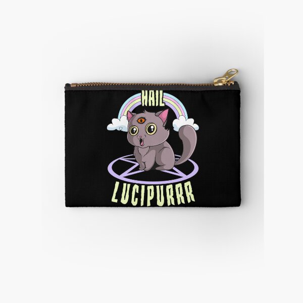 Item preview, Cute Satanic Hail Lucipurr Rainbow Kitty Goth designed and sold by perfectpresents.