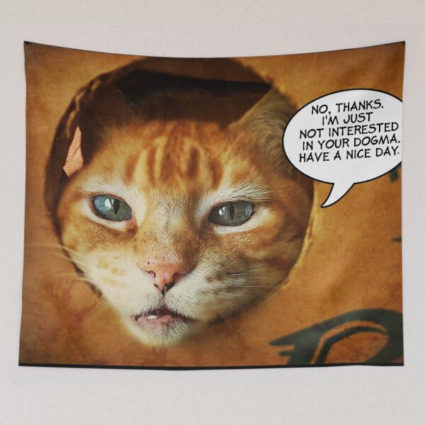 Item preview, Cat-holic designed and sold by Maria  Gonzalez.