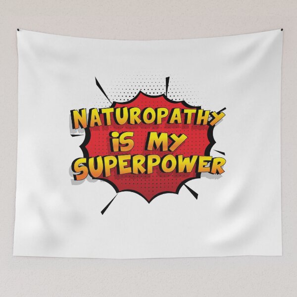 Item preview, Naturopathy is my Superpower Funny Design Naturopathy Gift designed and sold by Custom365.