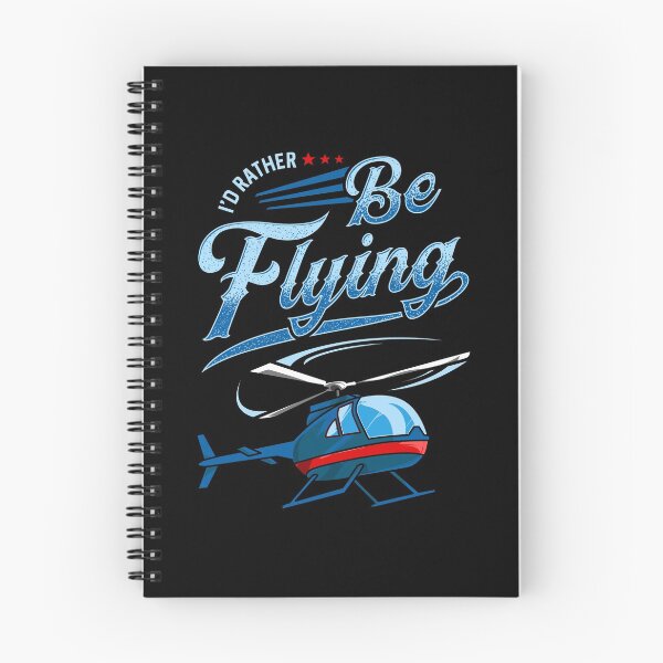 Item preview, I'd Rather Be Flying Retro Helicopter Pilot designed and sold by perfectpresents.