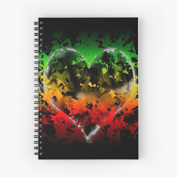 Item preview, Copy of Rasta colored Heart designed and sold by Wildcat4ever.