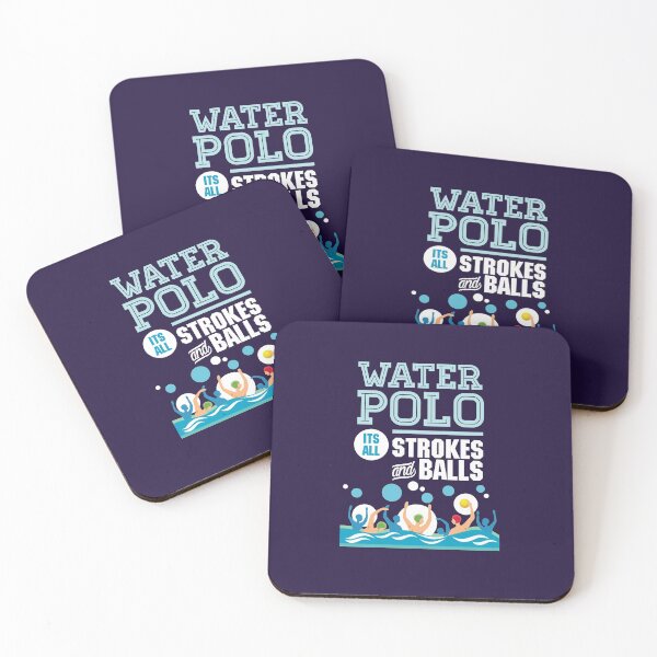 Item preview, Water Polo It's All Strokes And Balls designed and sold by jaygo.