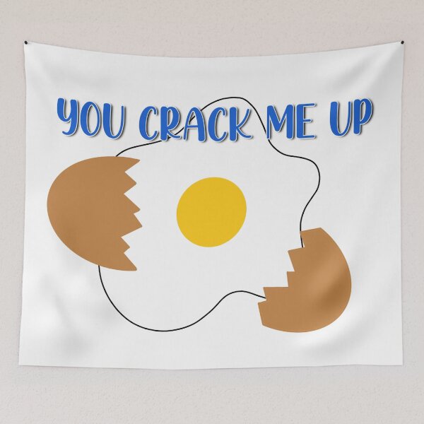 Item preview, You crack me up pun designed and sold by dolphin1128.