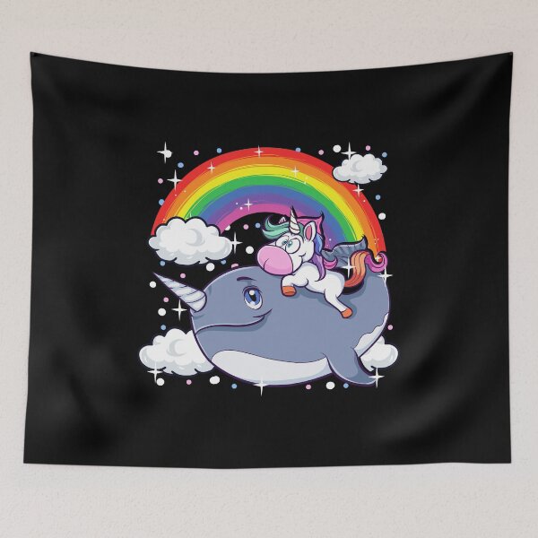Item preview, Adorable Unicorn Riding Narwhal Unicorn Of The Sea designed and sold by perfectpresents.