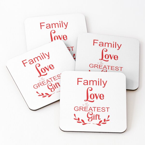 Item preview, Family Love is the Greatest Gift designed and sold by Bliss Find And Design.