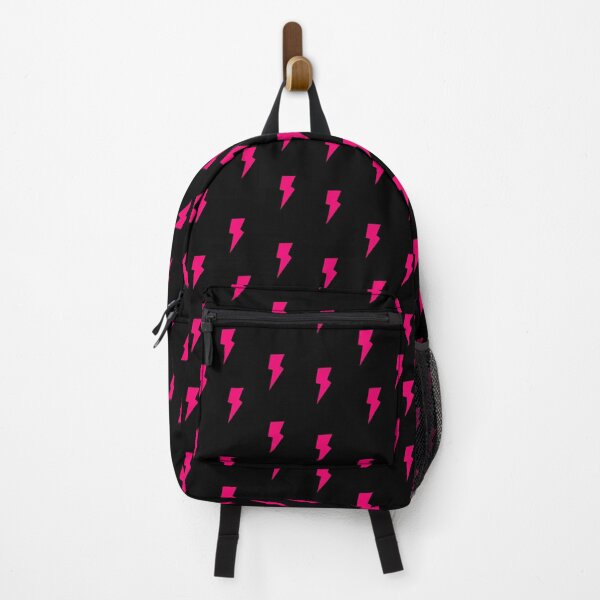 Item preview, Pink lightning bolts pattern designed and sold by LunaLovesTea.