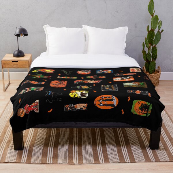 Item preview, Halloween Vintage Art Blanket designed and sold by Ed Rosek.