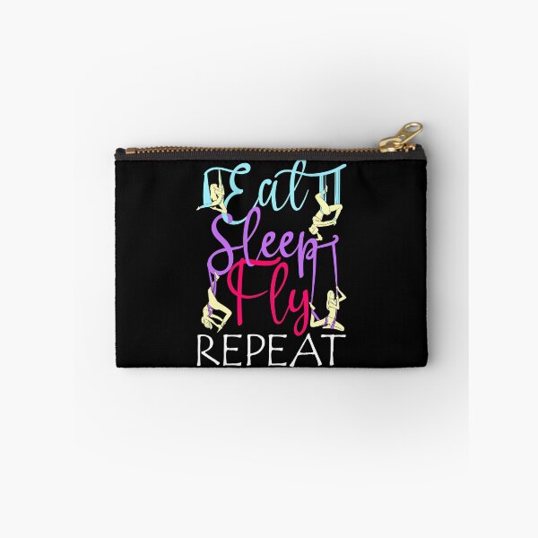 Item preview, Eat Sleep Fly Repeat Aerial Yoga Silks designed and sold by perfectpresents.