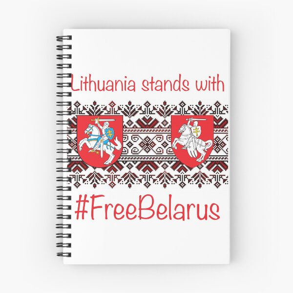Item preview, Lithuania stands with Belarus  designed and sold by KatyaMeow.