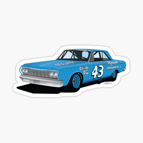 Item preview, 1964 Petty Plymouth designed and sold by John Jenkins.