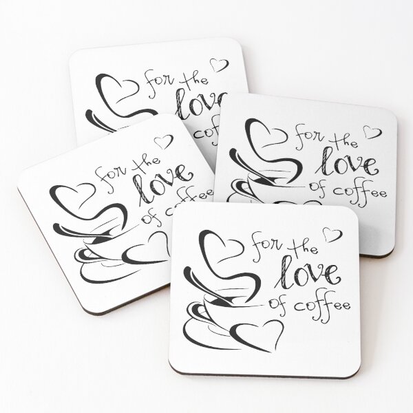 Item preview, For the Love of Coffee designed and sold by AmazingArtMandi.