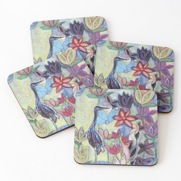 Item preview, Mixed Media Heron designed and sold by LillianConnelly.