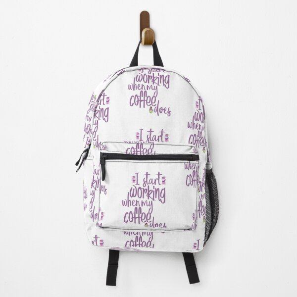 Item preview, I Start Working When My Coffee Does designed and sold by Bliss Find And Design.