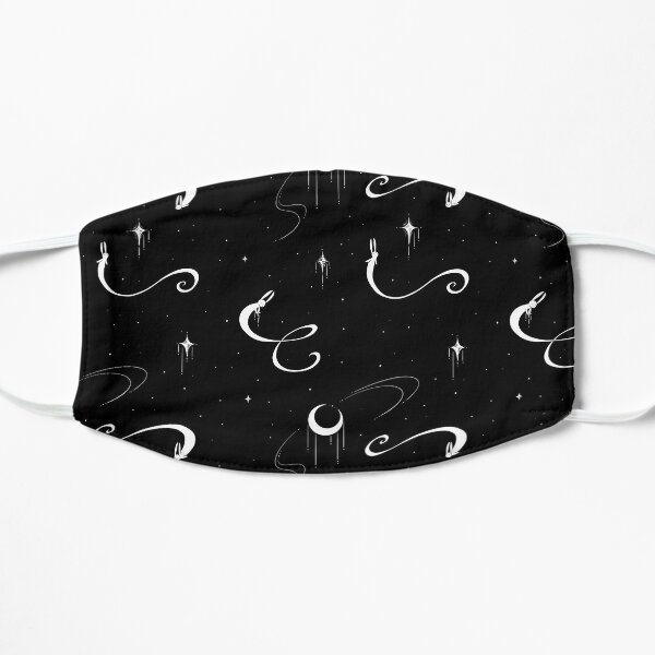 Galaxy Ghost Bunnies Flat Mask