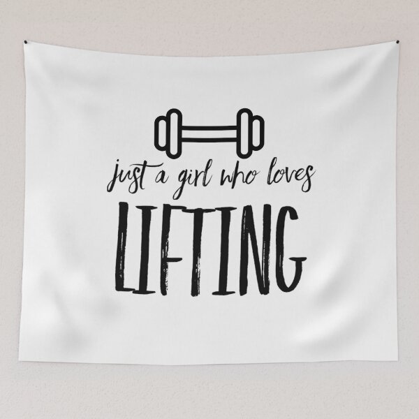 Item preview, Weight Lifting Design For Girls designed and sold by HalpinDesign.