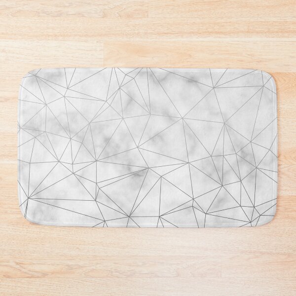 Item preview, Marble Silver Geometric Texture designed and sold by Vic Torys ☆.