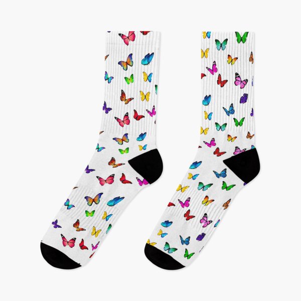 Item preview, Rainbow Butterfly Sticker Pack designed and sold by Peyton Crest.