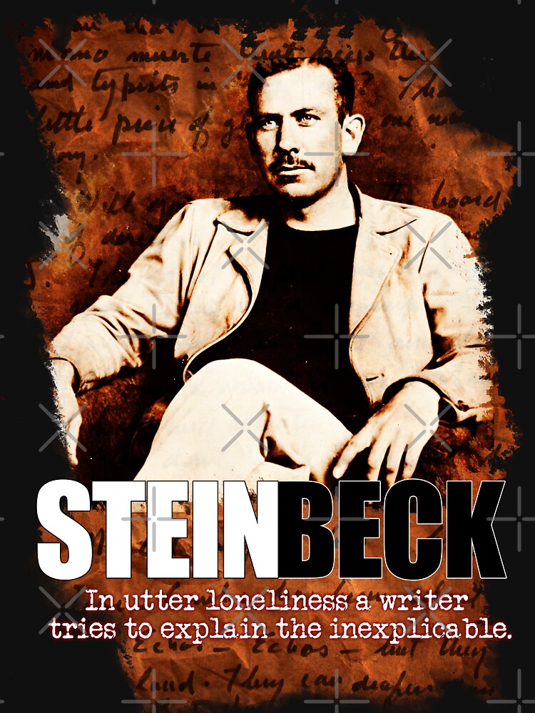 John Steinbeck T-Shirt and Hoodie by OutlawOutfitter