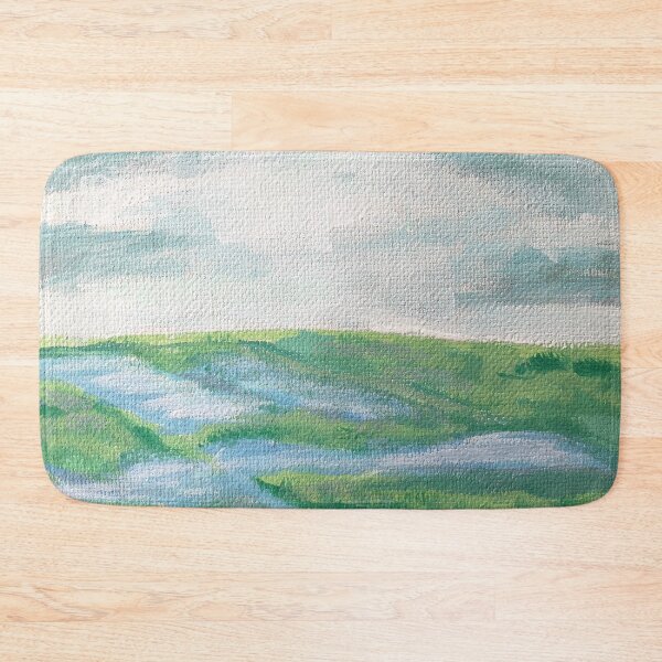 Item preview, Lowcountry Marsh Landscape Painting designed and sold by BissyCollective.