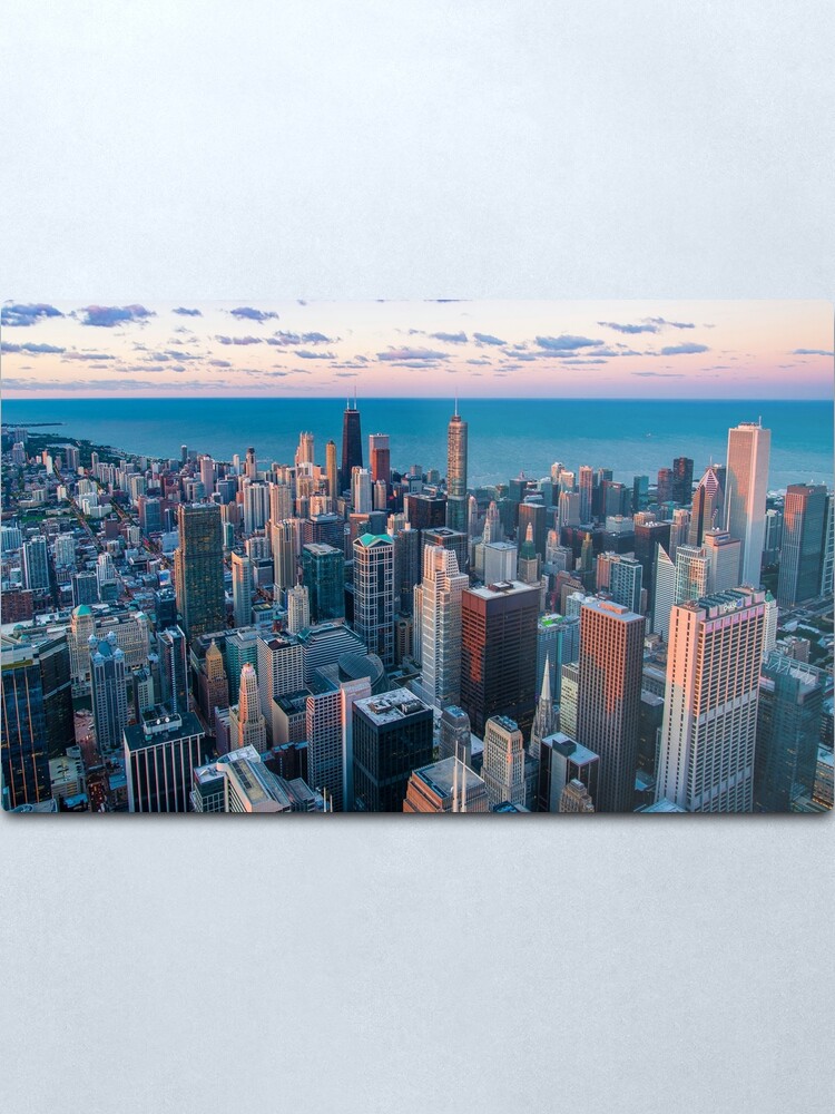 Alternate view of City Downtown Metal Print