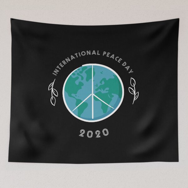 Item preview, International day of peace 2020,living in peace 2020 designed and sold by Rima-Store-19.