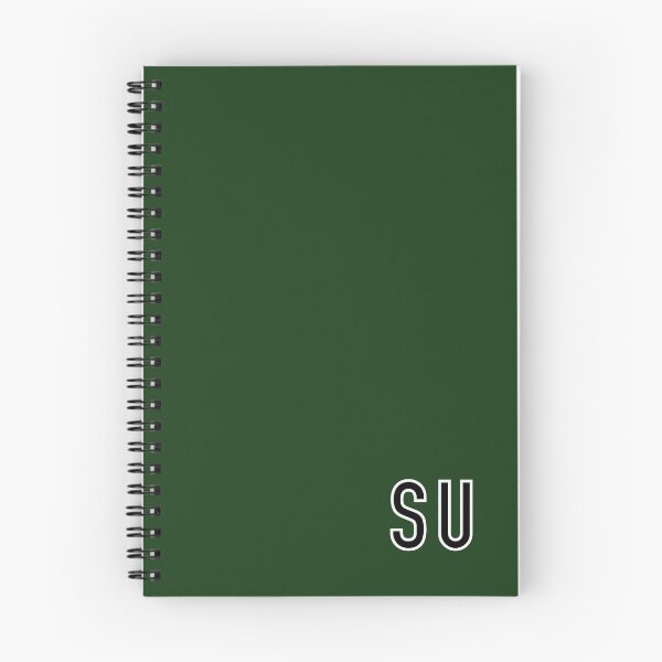 Item preview, Stevenson University Green Black and White "SU" designed and sold by Shelby MacAnanny.