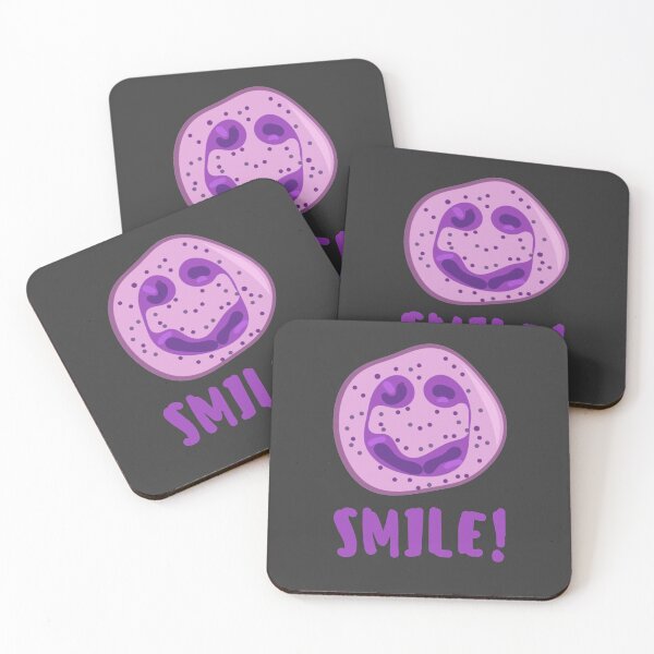 Item preview, White Blood Cell Smiling Neutrophil designed and sold by twicetrader.