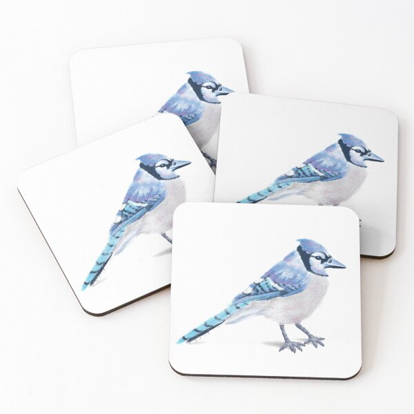 Item preview, Bright Blue Jay Bird designed and sold by AndreaUDesign.