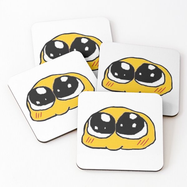 Cursed Emoji Meme Coasters for Sale