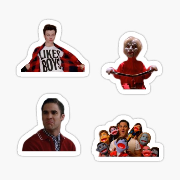 Item preview, Glee Sticker Pack designed and sold by Musical Maia.