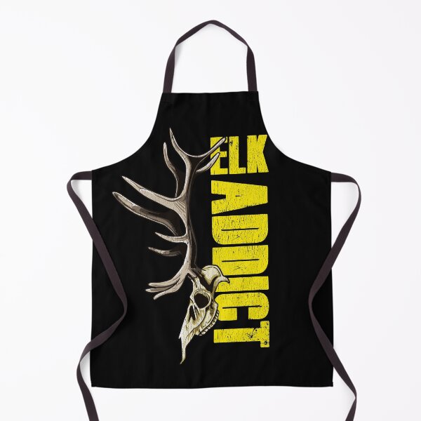 Item preview, Awesome Elk Hunting Addict With Antlers and Skull designed and sold by PragmaticFalcon.