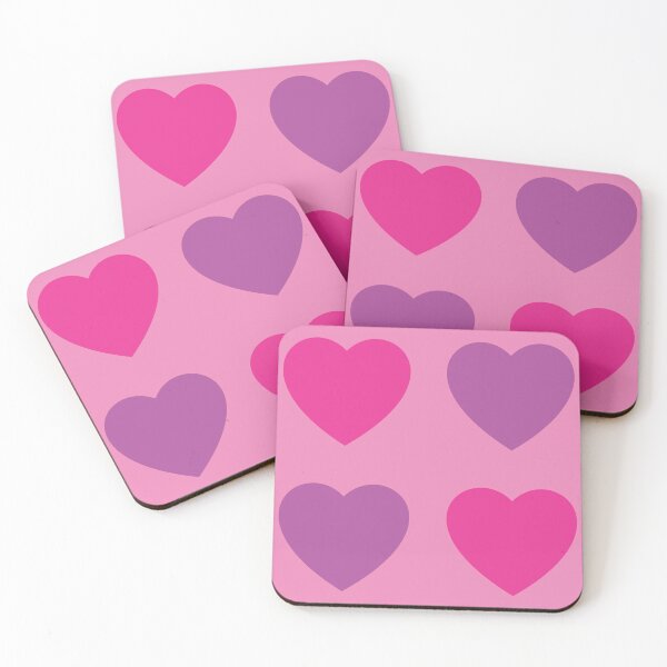 Item preview, Chequered Hearts Pink Pattern designed and sold by zcabask.