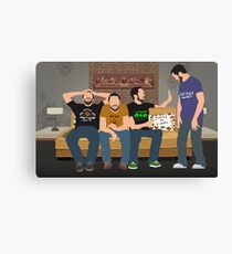 Tabletop: Wil Wheaton on the Couch Canvas Print