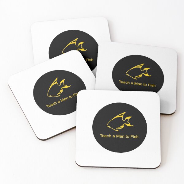 Item preview, Teach A Man to Fish designed and sold by Bliss Find And Design.