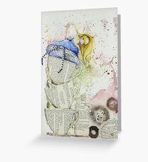 Alice and the Teacups Greeting Card