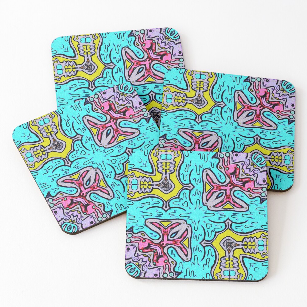 Item preview, Coasters (Set of 4) designed and sold by ACidysfunction.
