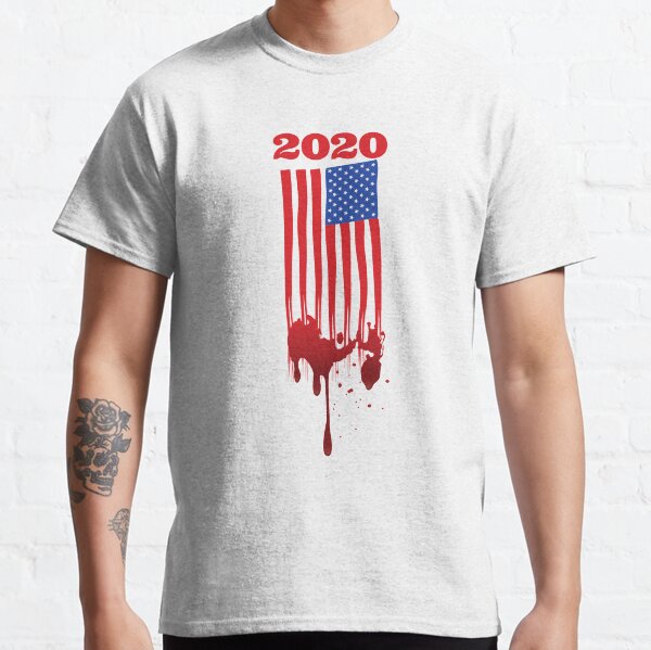 American bleeding flag Classic T-Shirt