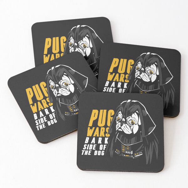Item preview, Pug Wars Bark Side of the Dog designed and sold by cutenfunny.
