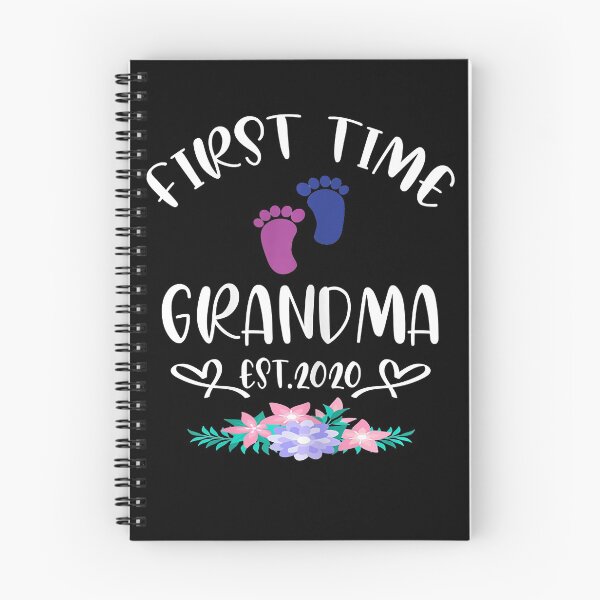 Item preview, First Time Grandma shirt Promoted to Grandma Est 2020 designed and sold by Brigitte98.