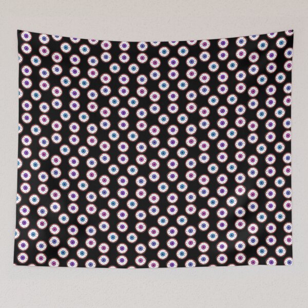 Item preview, Eyeball - Halloween Lover Sticker pack pink, purple designed and sold by TheBrightInk.